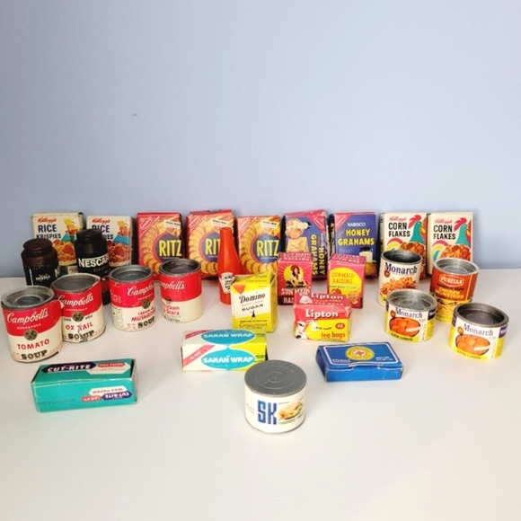 The Original Mini Brands Vintage Grocery Store Food Toys 28pc - Picture 2 of 16